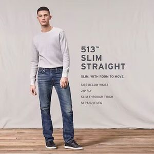 Mens Levi’s 513 W30 L32